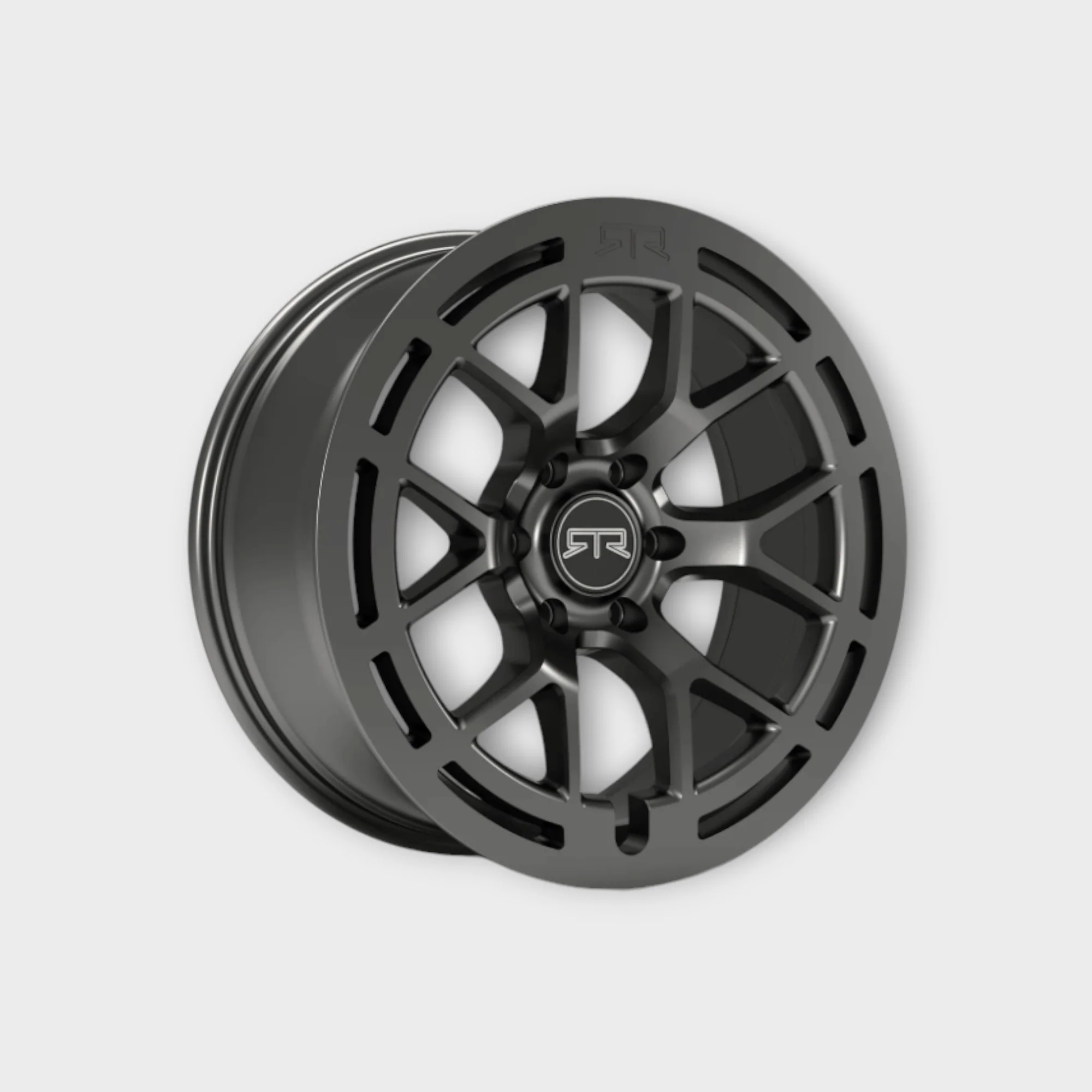 RTR - Tech 6 Satin Black Wheel - Image 6