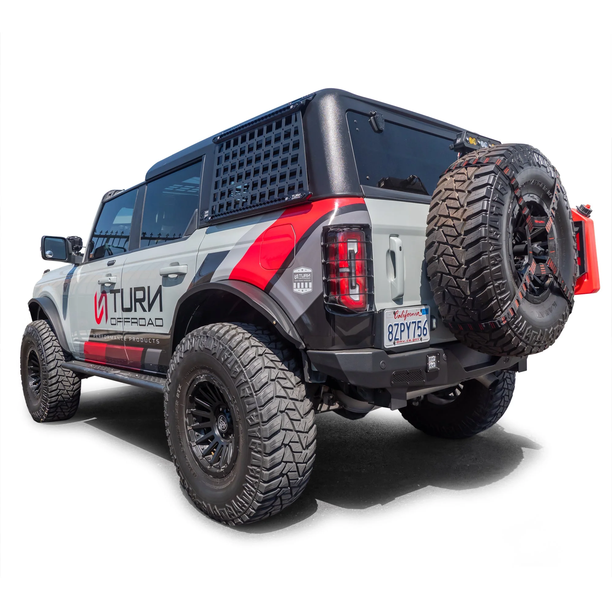 Turn Offroad - Side MOLLE Panels for 2021+ Ford Bronco w/ Turn Offroad Hard Top - Image 11