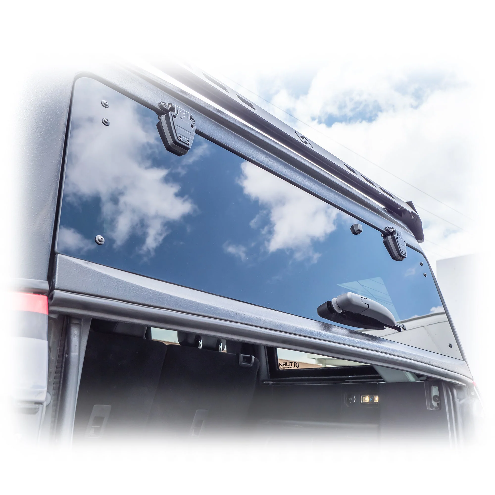 Turn Offroad - TR10 Bronco Hard Top Rear Window, Defroster & Wiper Assembly