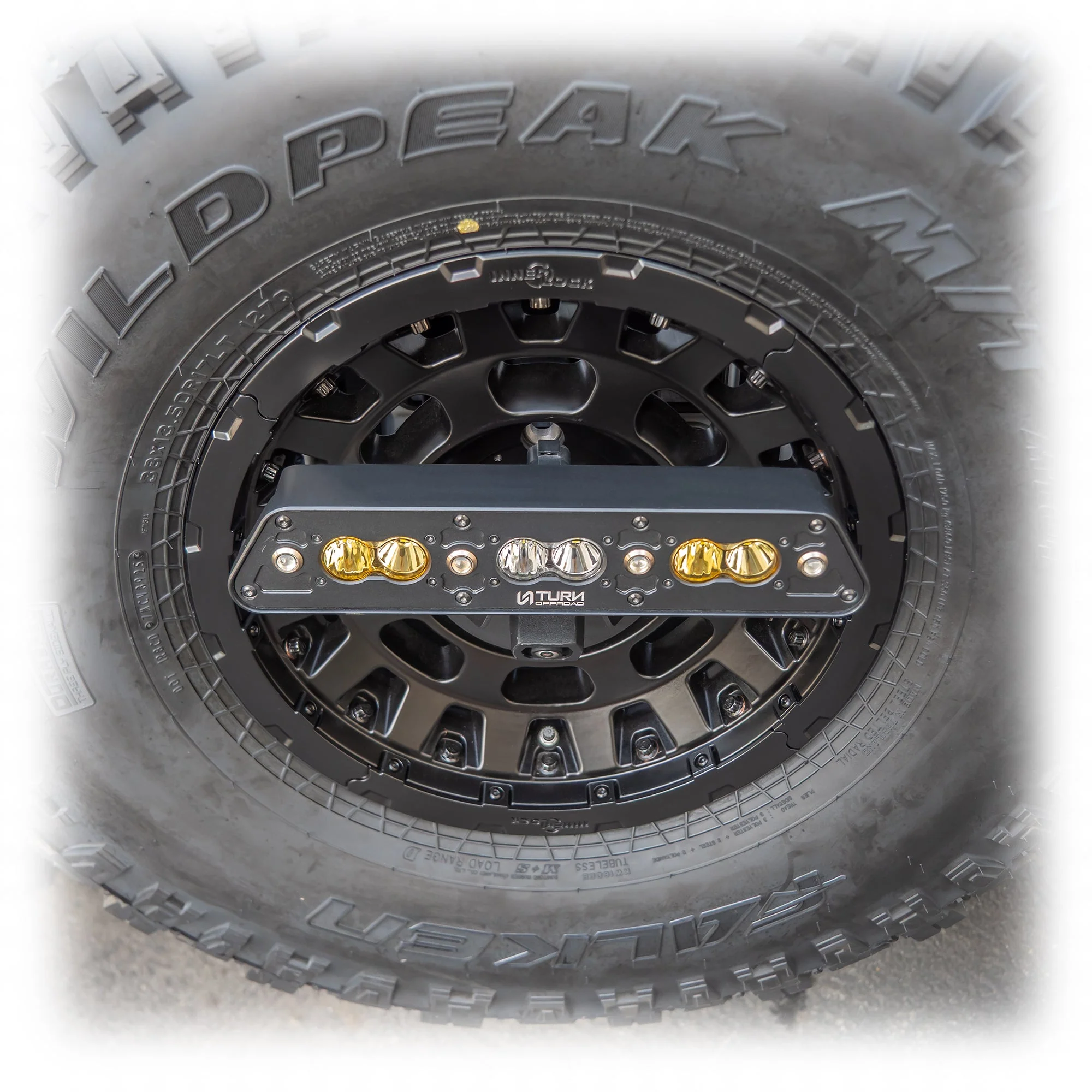 Turn Offroad - 2021+ Ford Bronco Chase 3rd Brake Light W/Wiring Harness Spare Tire Mount - Image 6