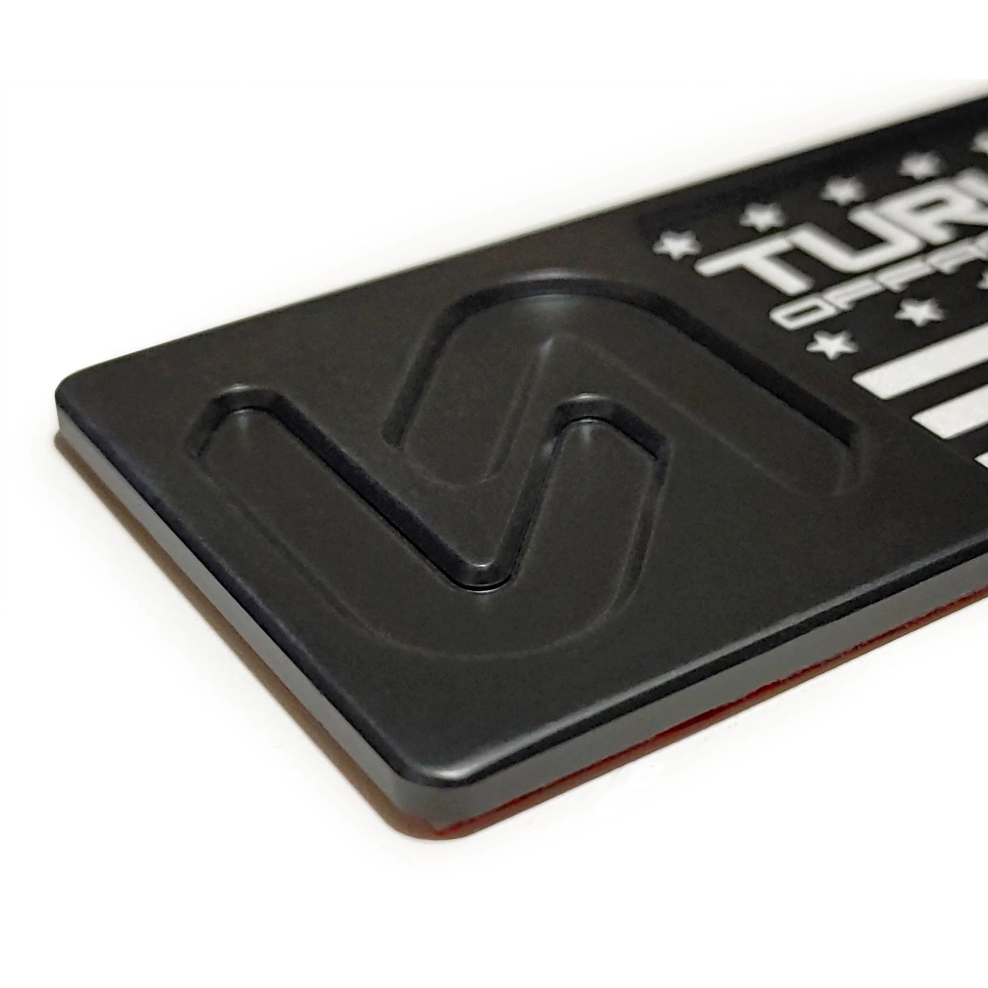 Turn Offroad - Bronco Billet Hardtop Badge with TOR Flag - Image 6